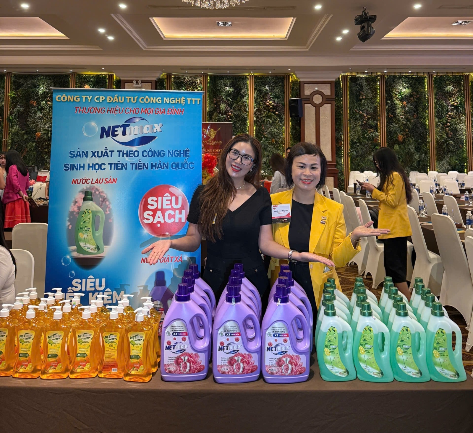 Net Max sản xuất theo công nghệ sinh học tiên tiến Hàn Quốc