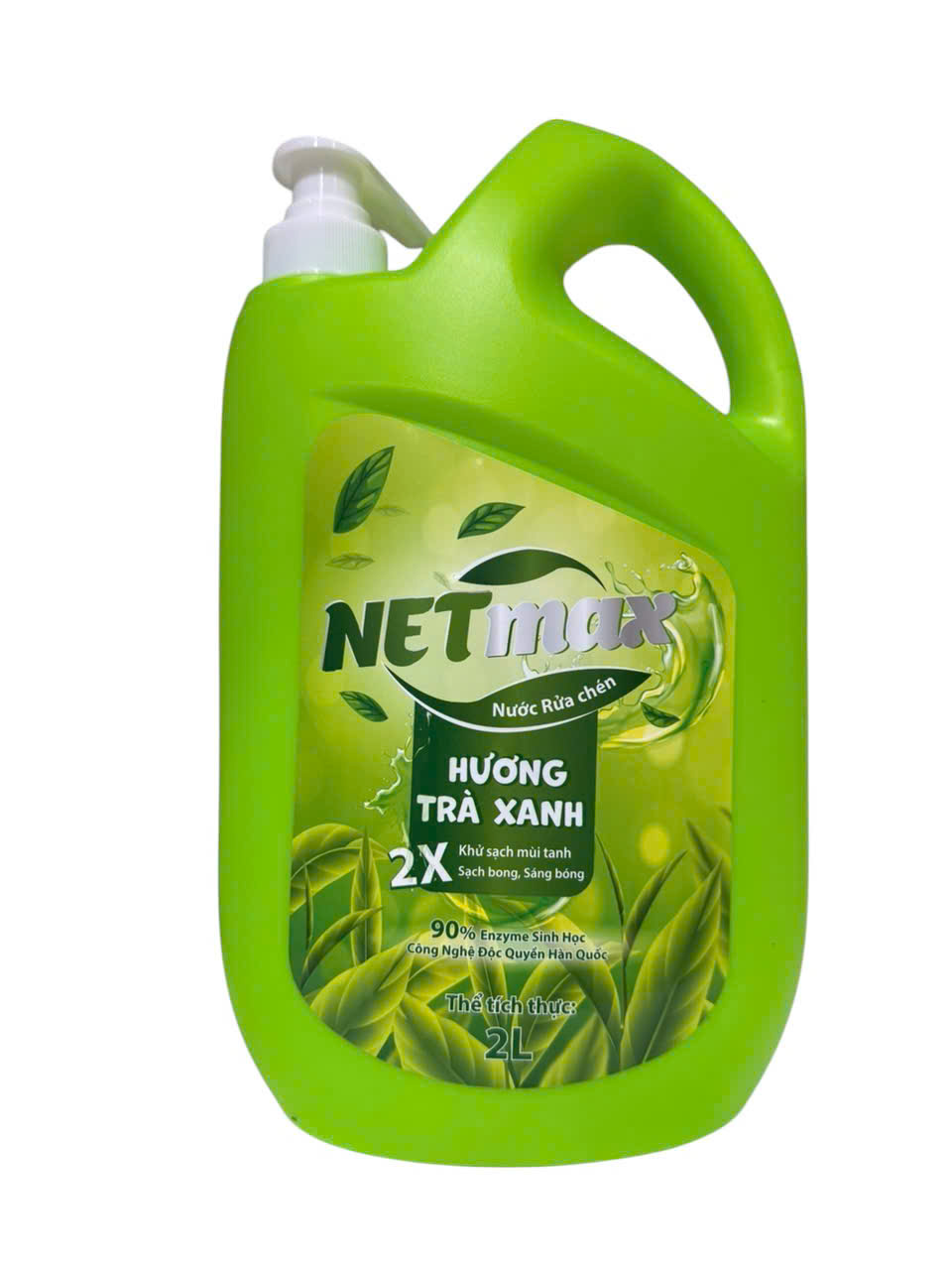 Nước rửa chén hương Trà Xanh can 5 lít