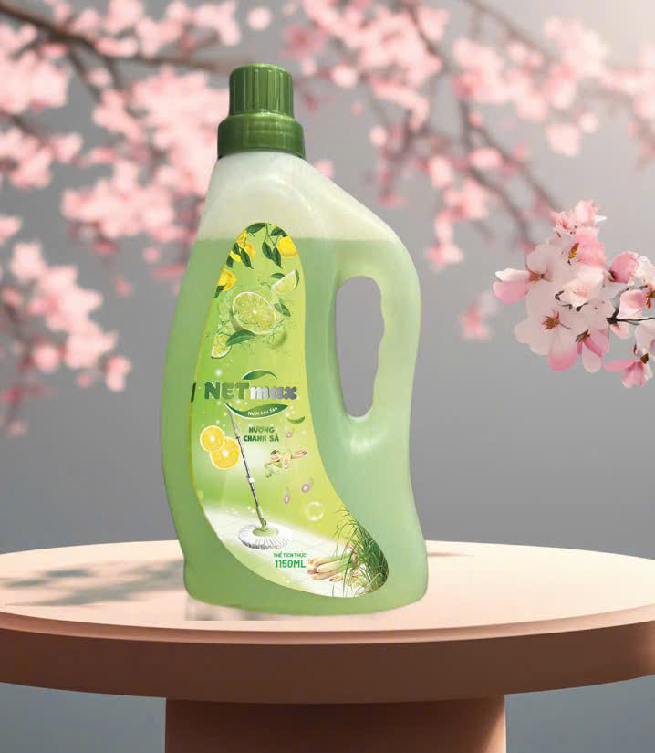 Nước lau sàn chanh xả Net Max